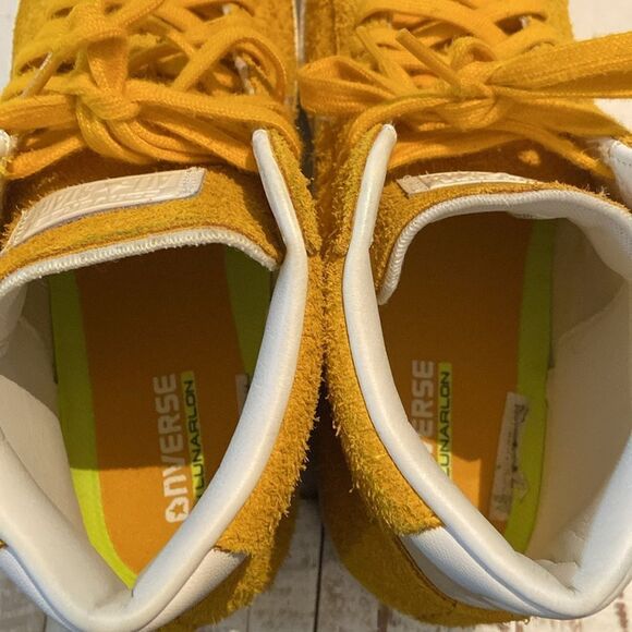 Limited release Converse Pro ’76 “Vintage Suede” Yellow Men’s 10 WMN 11.5 UNISEX - Picture 9 of 12